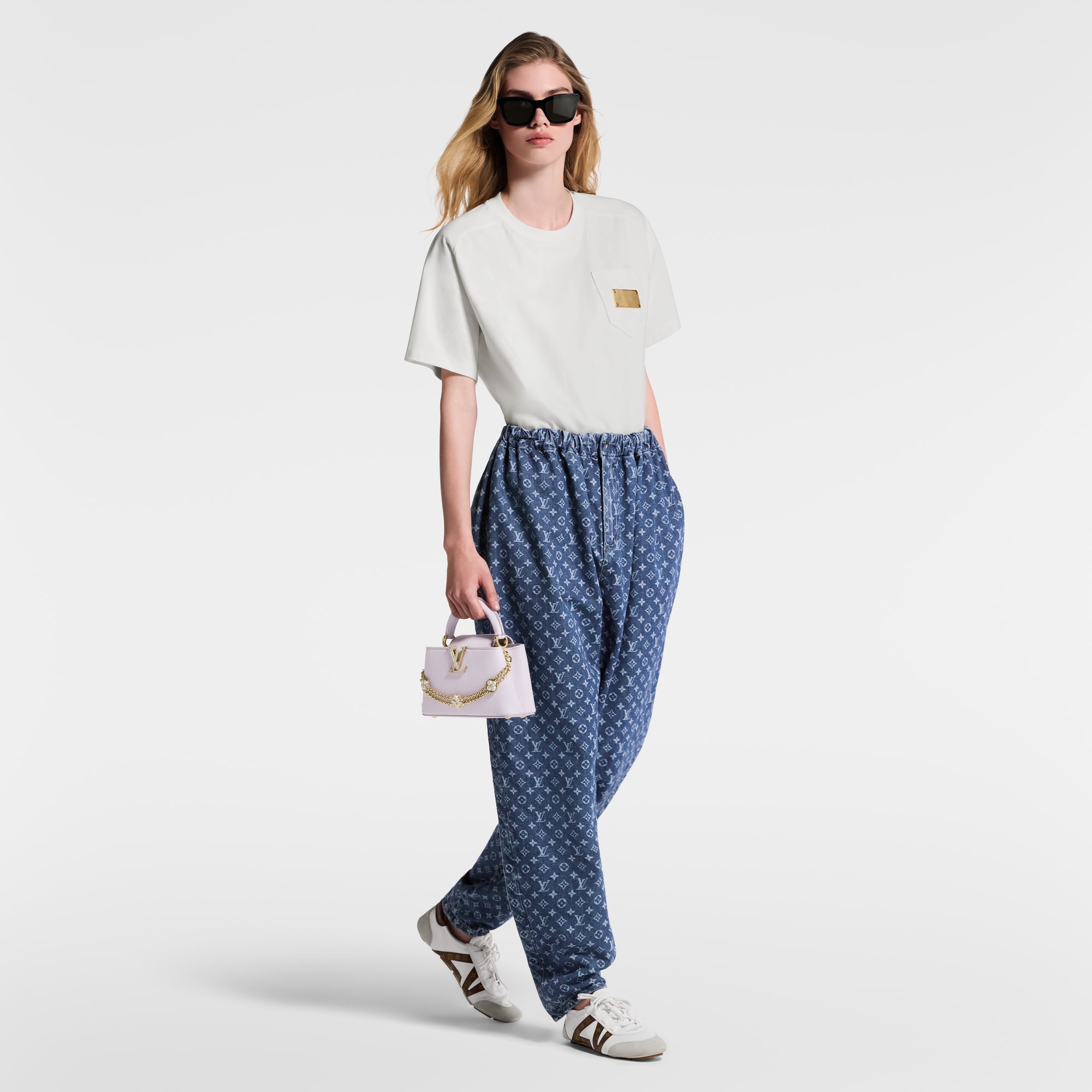  Ready-to-Wear Tops Signature Pocket Crop Top | Louis Vuitton ® (Product zoom)