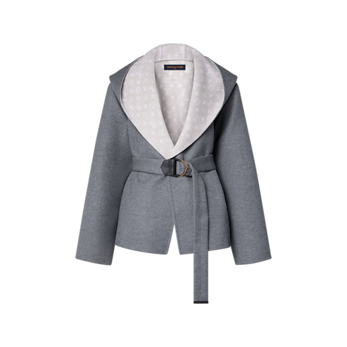 Ready-to-Wear Coats and Jackets Signature Short Hooded Wrap Coat
| Louis Vuitton ® (Product zoom)