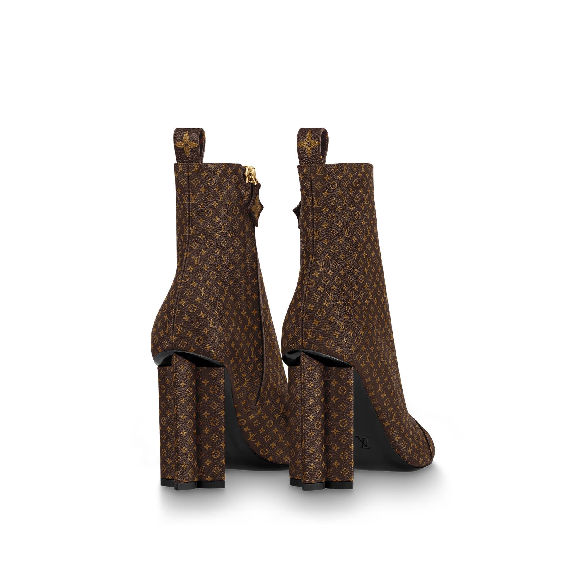 Louis vuitton monogram ankle boots Clearance