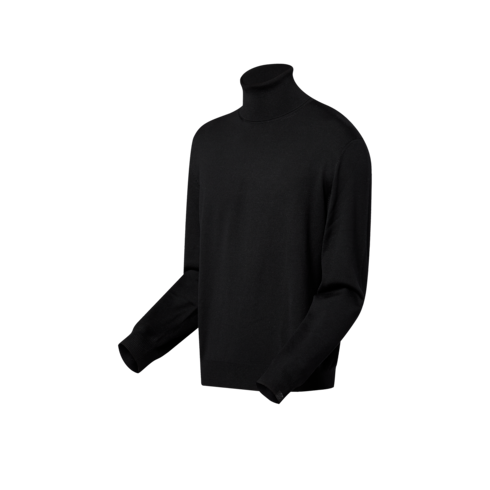 Ready-to-Wear Knitwear and Sweatshirts Silk And Cashmere Blend Turtleneck | Louis Vuitton ® (Product zoom)