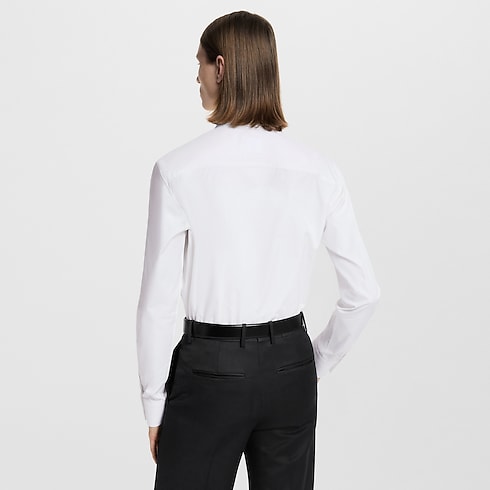 Ready-to-Wear Shirts Silk-Blend Evening Shirt | Louis Vuitton ® (Product zoom)