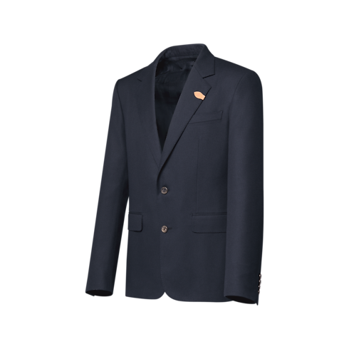 Ready-to-Wear All Ready-to-Wear Silk Cashmere Single-Breasted Gaston Jacket | Louis Vuitton ® (Product zoom)