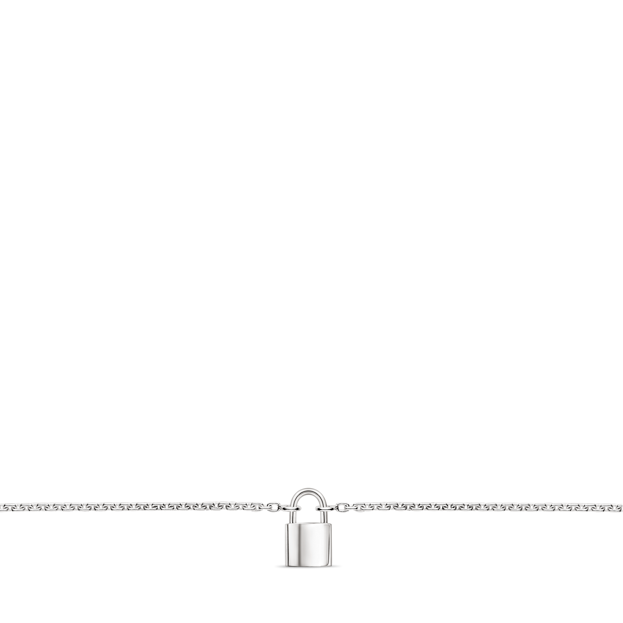  Categories All Fine Jewelry Silver Lockit bracelet, sterling silver | Louis Vuitton ® (Product zoom)