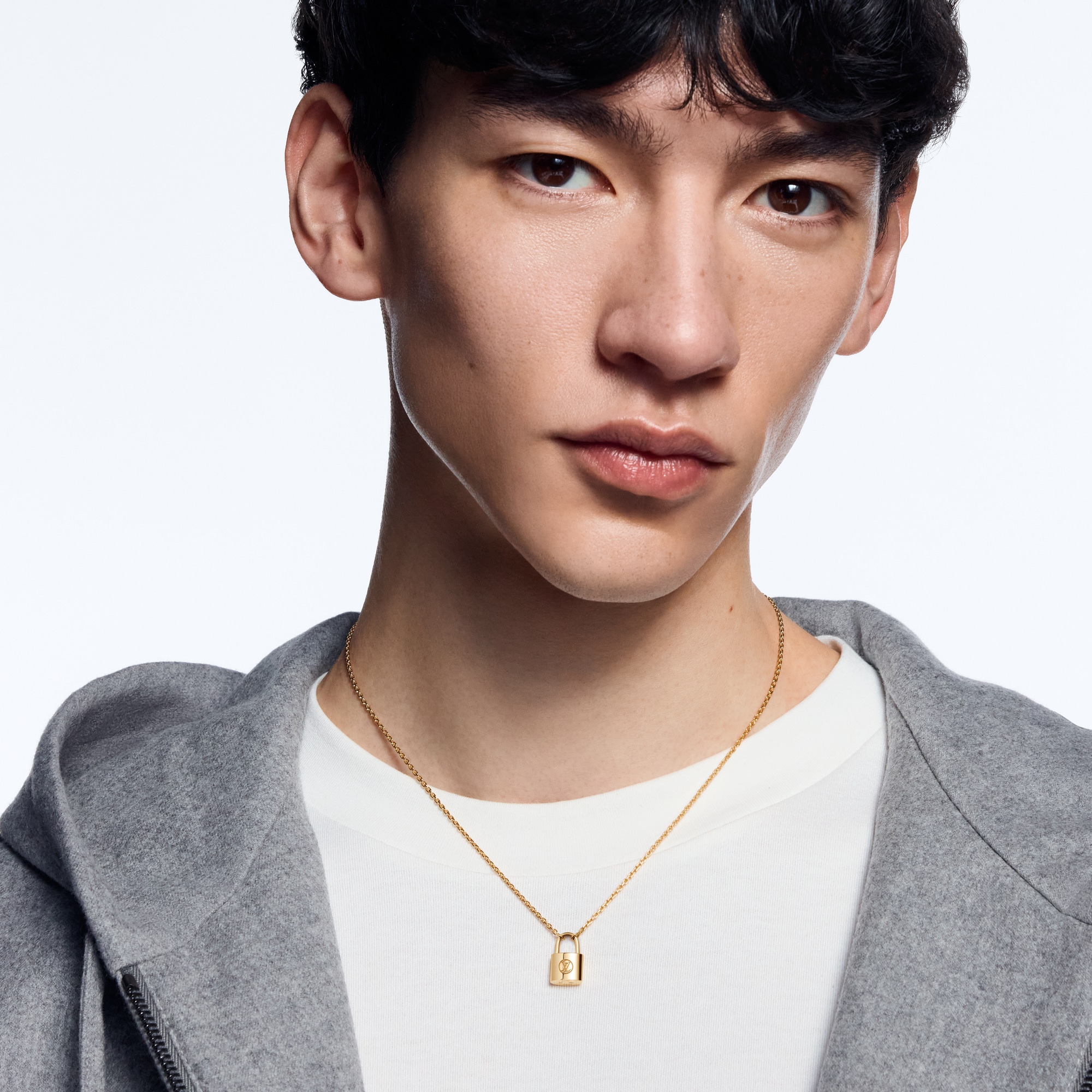 Silver Lockit Exclusive Gold Edition Pendant, Yellow Gold 