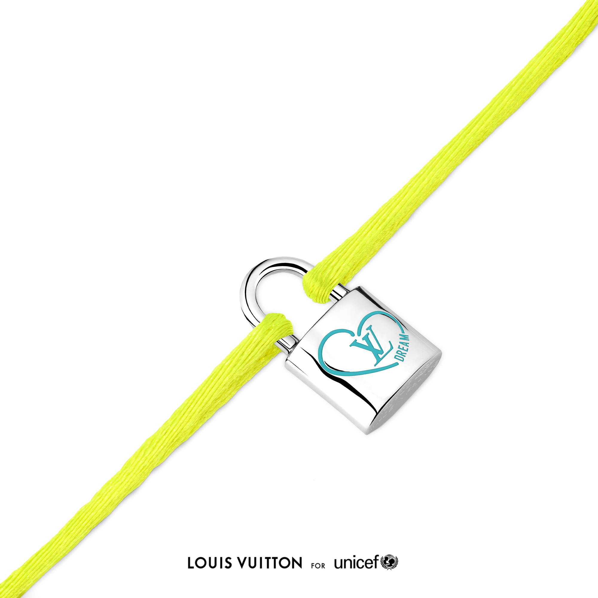 Silver Lockit x Felix Bracelet, Sterling Silver, Blue Lacquer and Polyester Cord