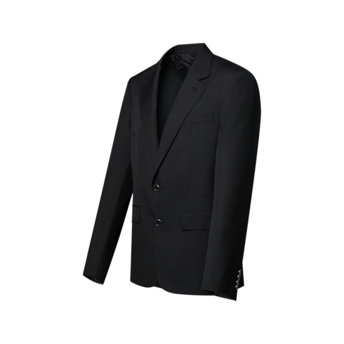 Ready-to-Wear All Ready-to-Wear Single-Breasted Jacquard Gaston Jacket | Louis Vuitton ® (Product zoom)