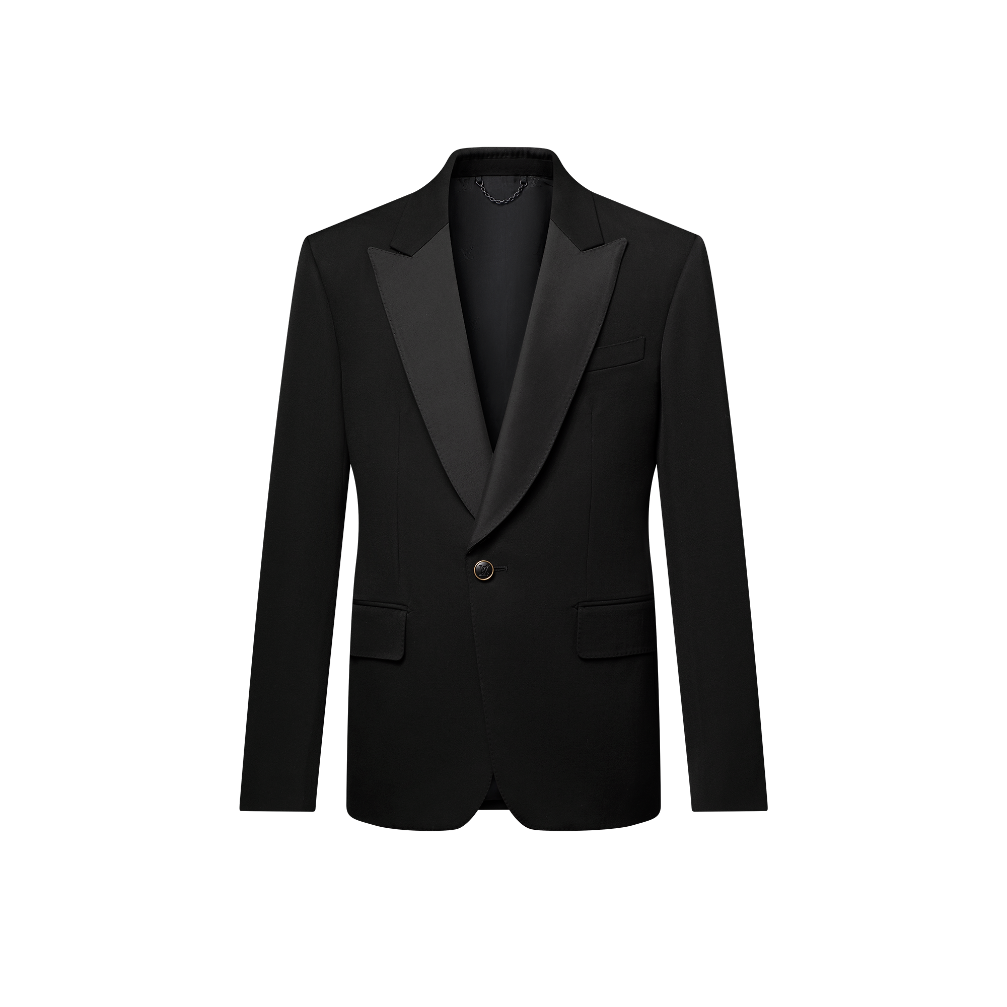 Single-Breasted Tuxedo Jacket
