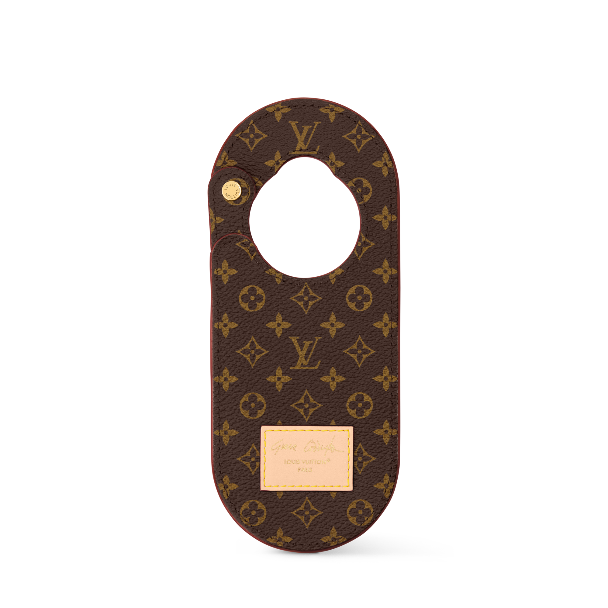 S00 Accessories Key Holders and Bag Charms Sleeping Cat Door Sign Bag Charm | Louis Vuitton ® (Product zoom)