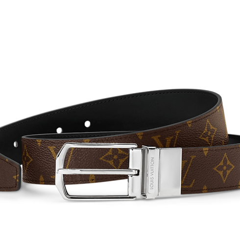 Monogram Accessories Belts Slender 35mm Reversible Belt | Louis Vuitton ® (Product zoom)
