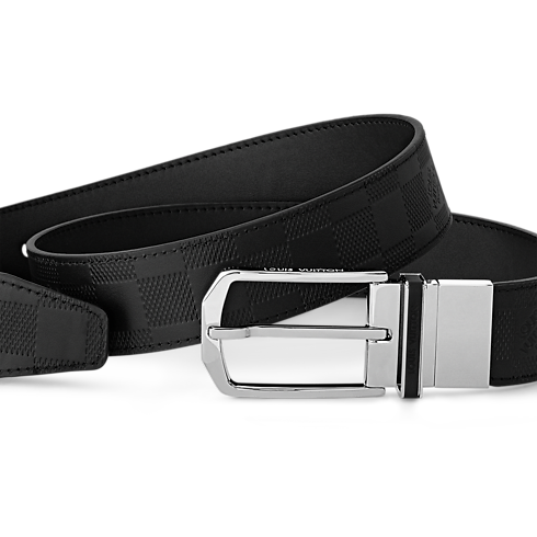 Other Leathers Accessories Belts Slender 35mm Reversible Belt | Louis Vuitton ® (Product zoom)