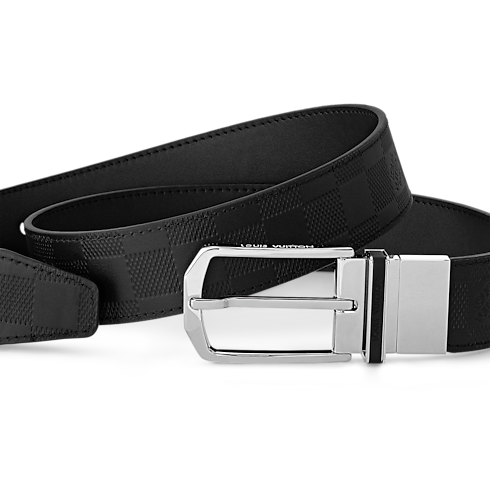 Other Leathers Accessories Belts Slender 35mm Reversible Belt | Louis Vuitton ® (Product zoom)