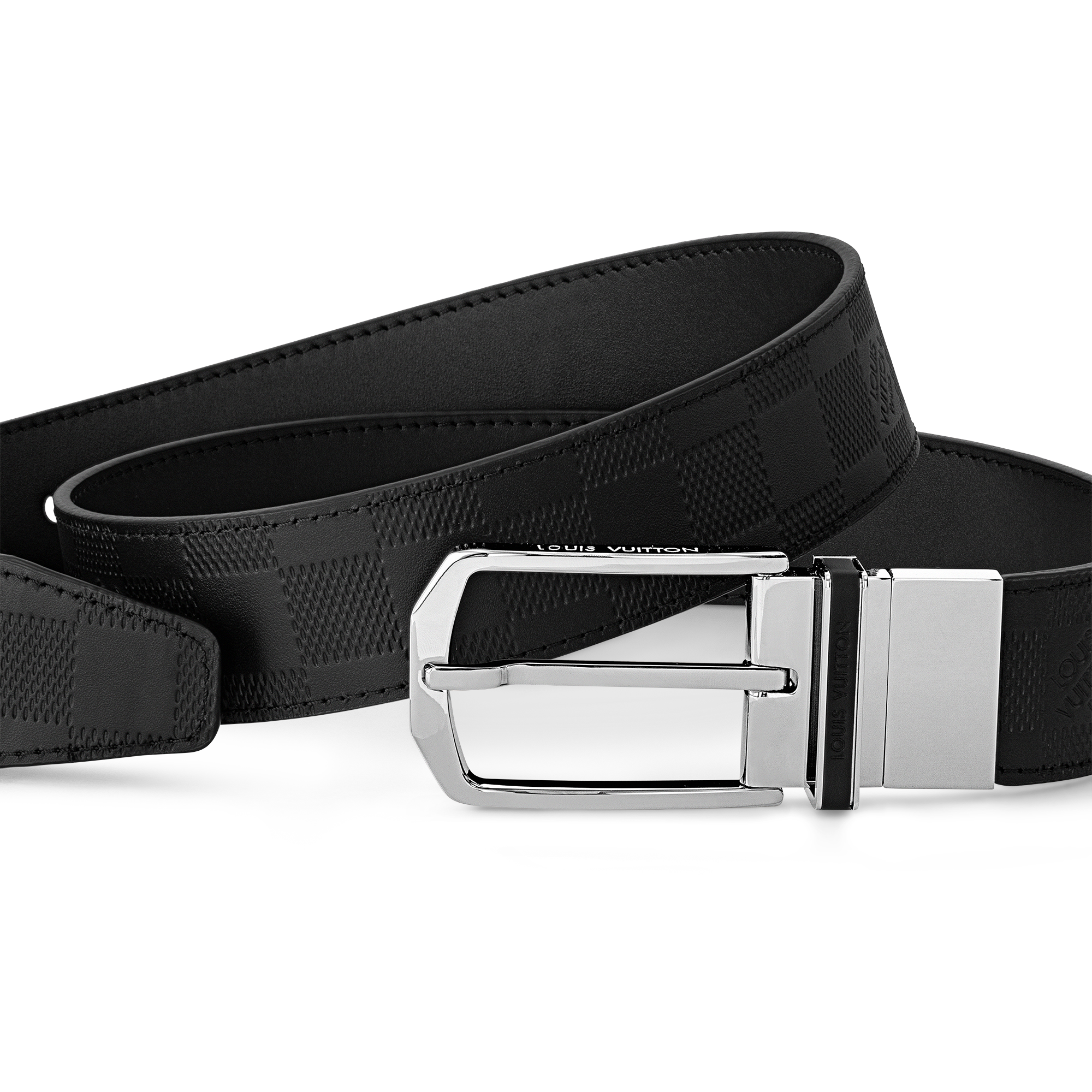 Other Leathers Accessories Belts Slender 35mm Reversible Belt | Louis Vuitton ® (Product zoom)