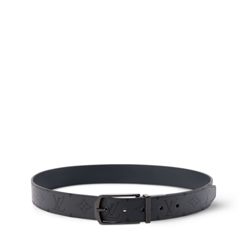 Monogram Midnight Accessories Belts Slender Monogram Midnight 35mm Reversible Belt | Louis Vuitton ® (Product zoom)