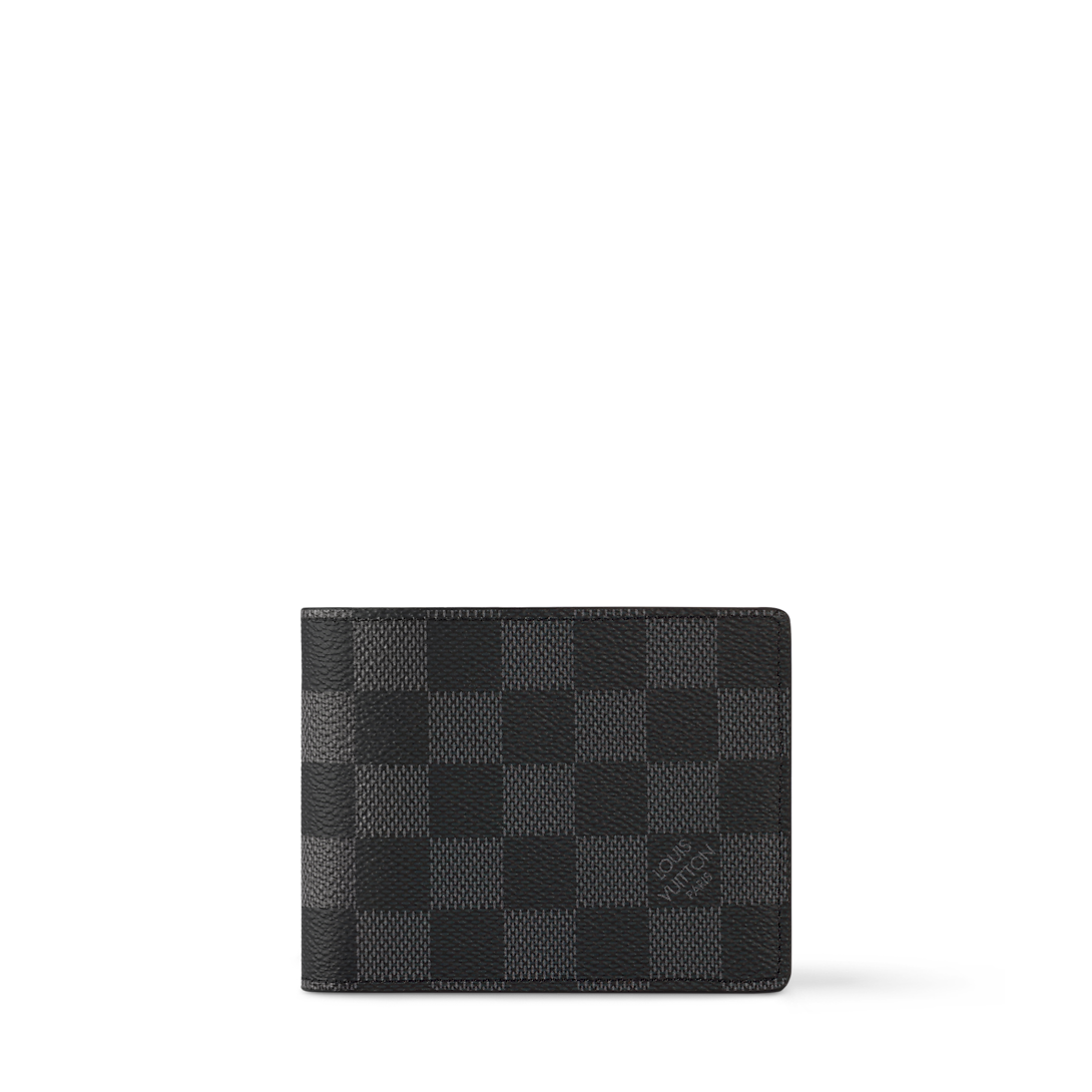 Slender Wallet Damier Graphite — N63261