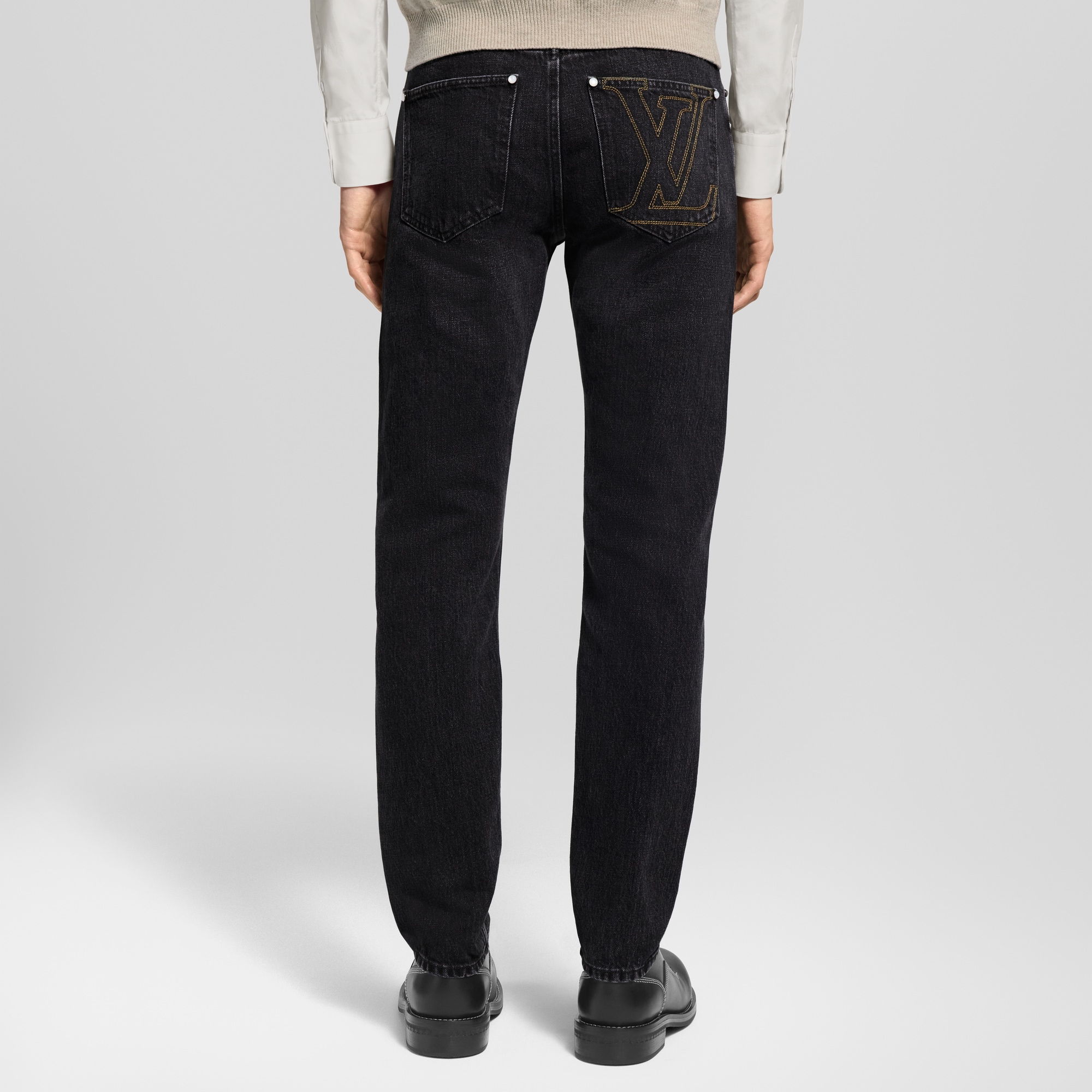  Ready-to-Wear Denim Slim Fit Denim Pants | Louis Vuitton ® (Product zoom)