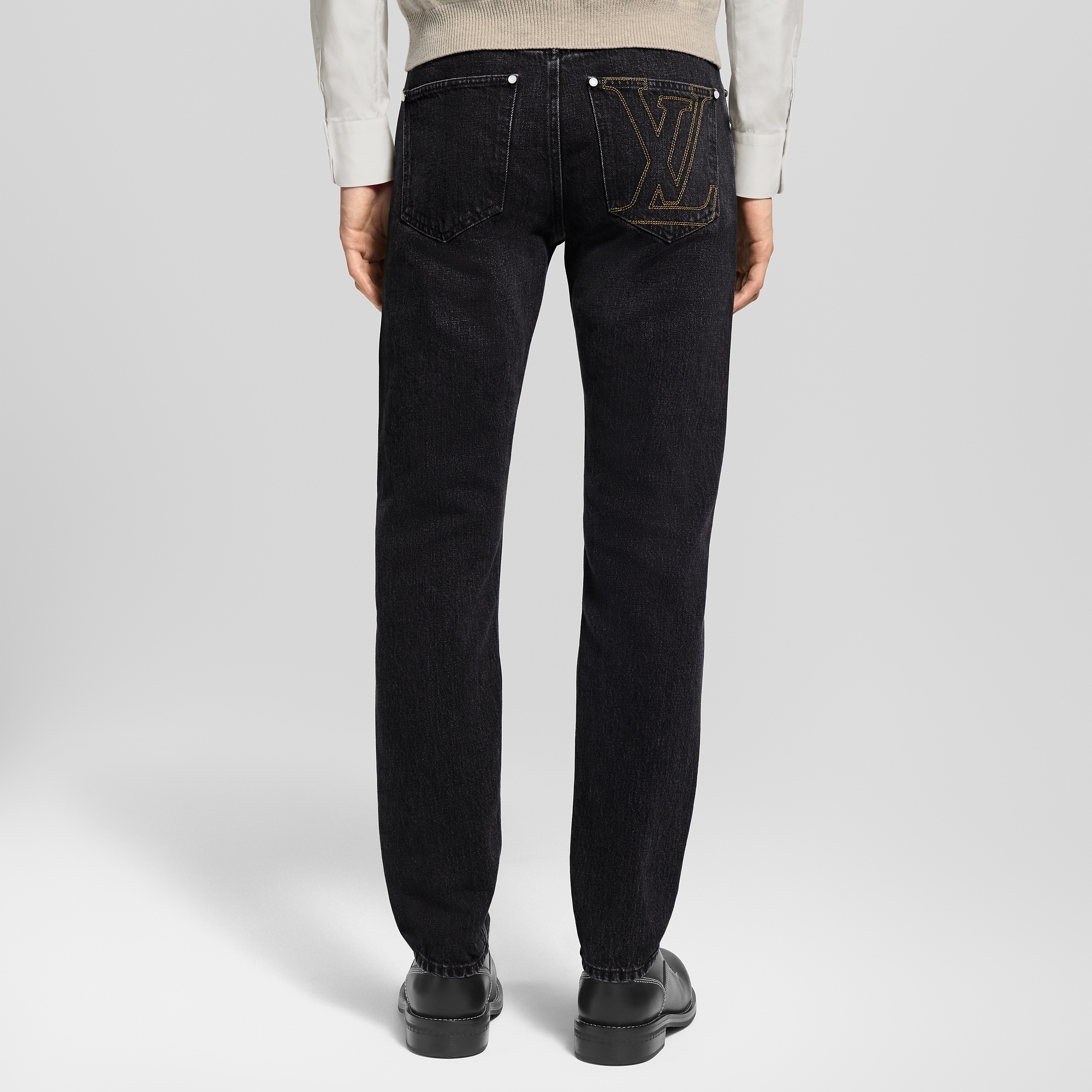 Slim Fit Denim Pants
