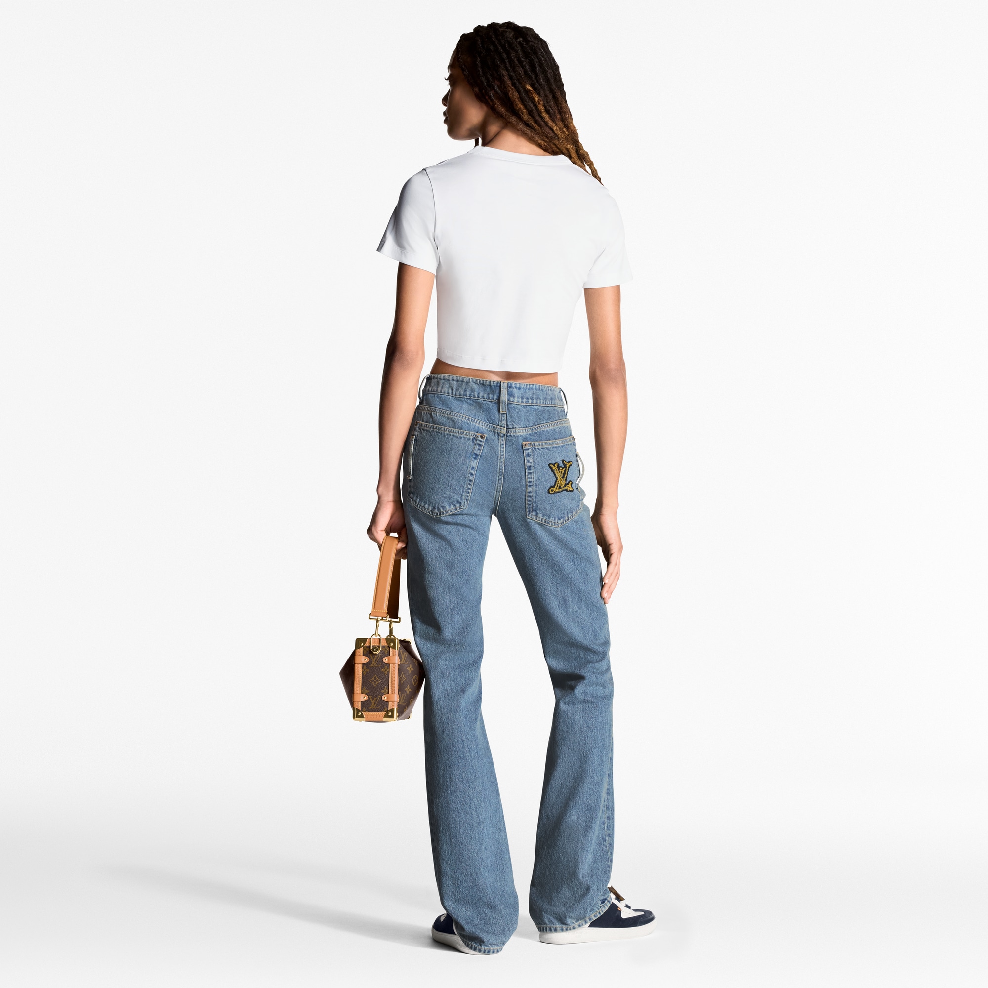  Ready-to-Wear Pants Slim-Fit Jeans  | Louis Vuitton ® (Product zoom)