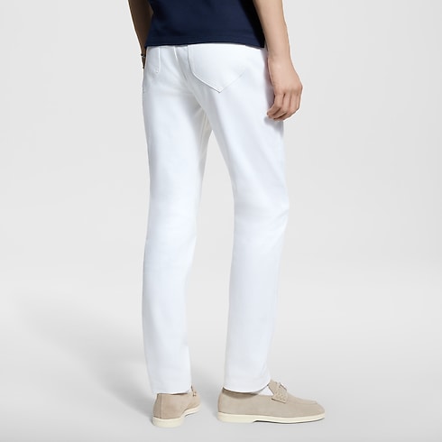 Ready-to-Wear Denim Slim Stretch Denim Pants | Louis Vuitton ® (Product zoom)