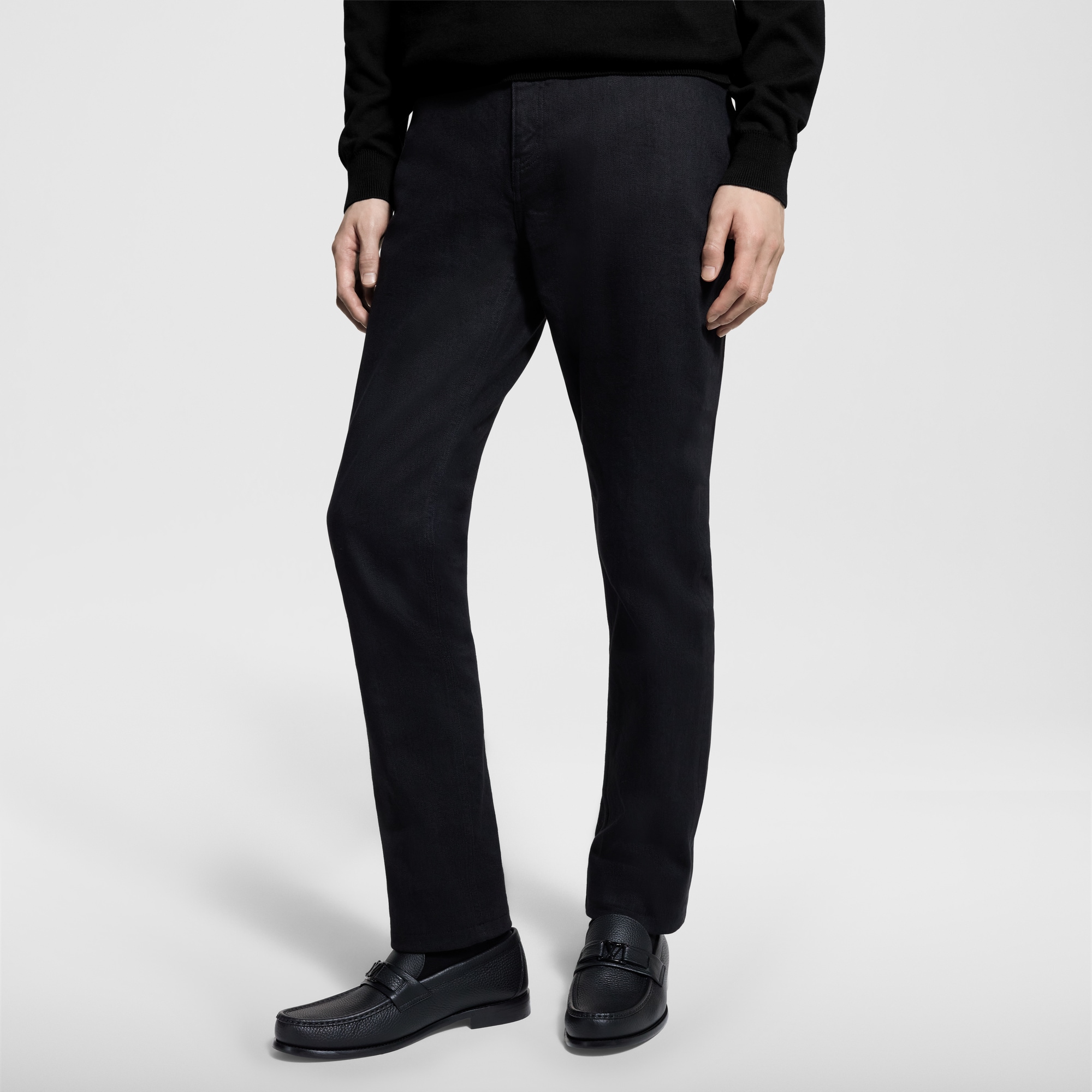  Ready-to-Wear Denim Slim Stretch Denim Pants | Louis Vuitton ® (Product zoom)