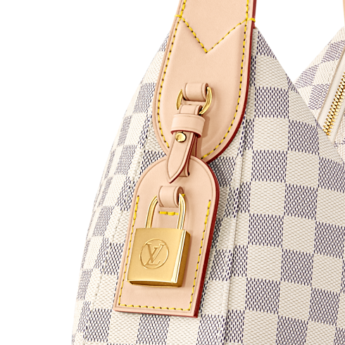 Damier Azur Women's Bags Newness Slouchy PM | Louis Vuitton ® (Product zoom)