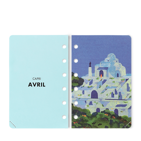 Library Office and Writing Small Functional Daily Agenda Refill 2025 | Louis Vuitton ® (Product zoom)