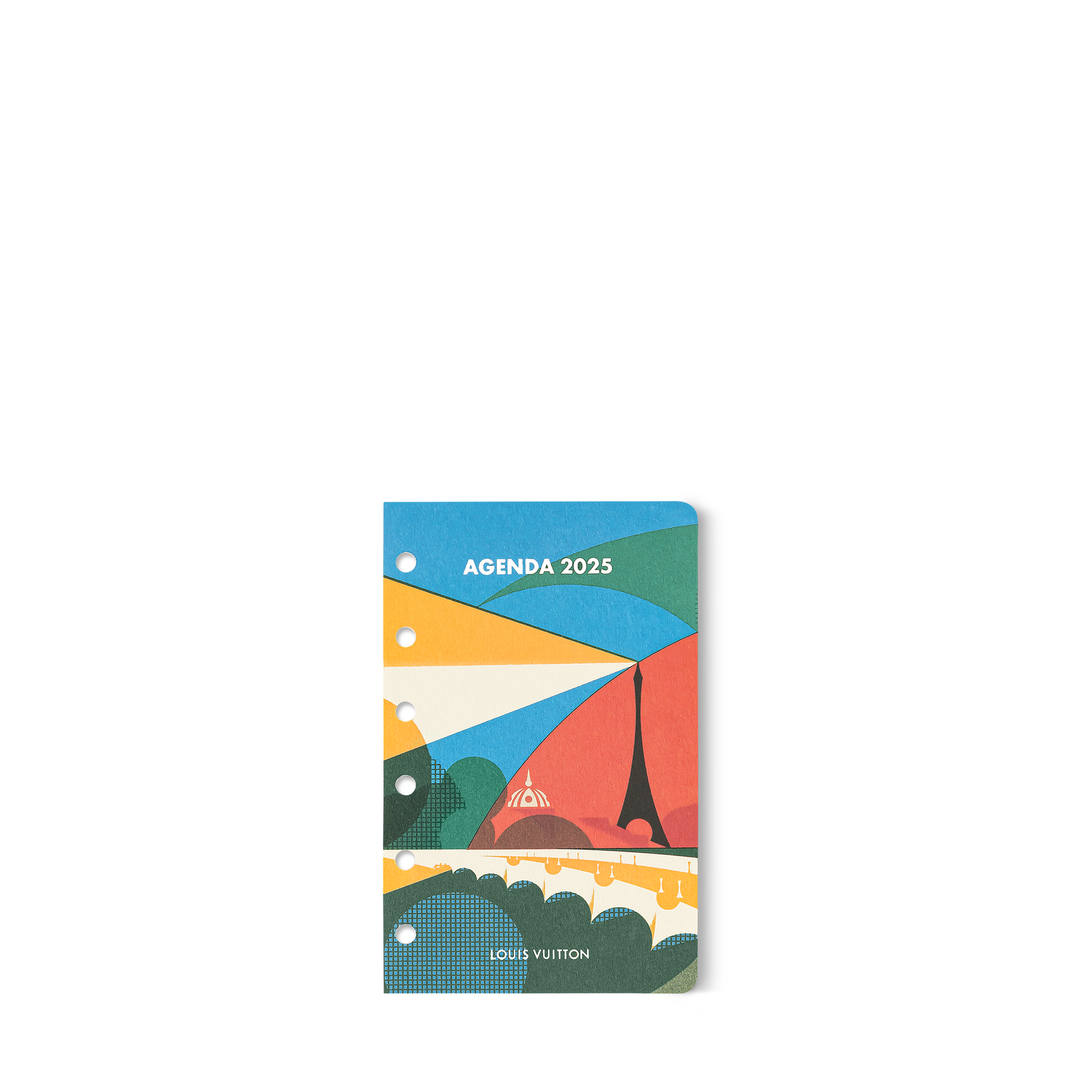  Library Office and Writing Small Functional Daily Agenda Refill 2025 | Louis Vuitton ® (Product zoom)