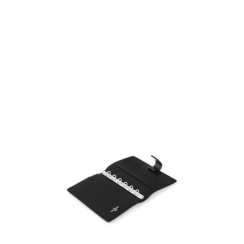 Epi Leather Personalization Leather Goods } Small Ring Agenda Cover | Louis Vuitton ® (Product zoom)