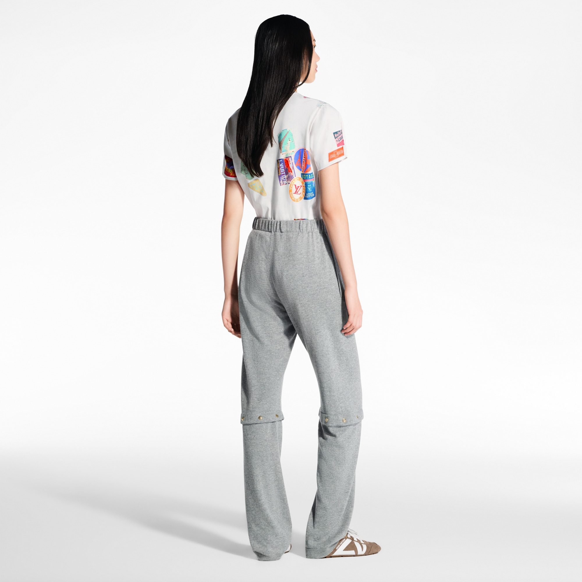  Ready-to-Wear Pants Snap Leg Knit Pants | Louis Vuitton ® (Product zoom)