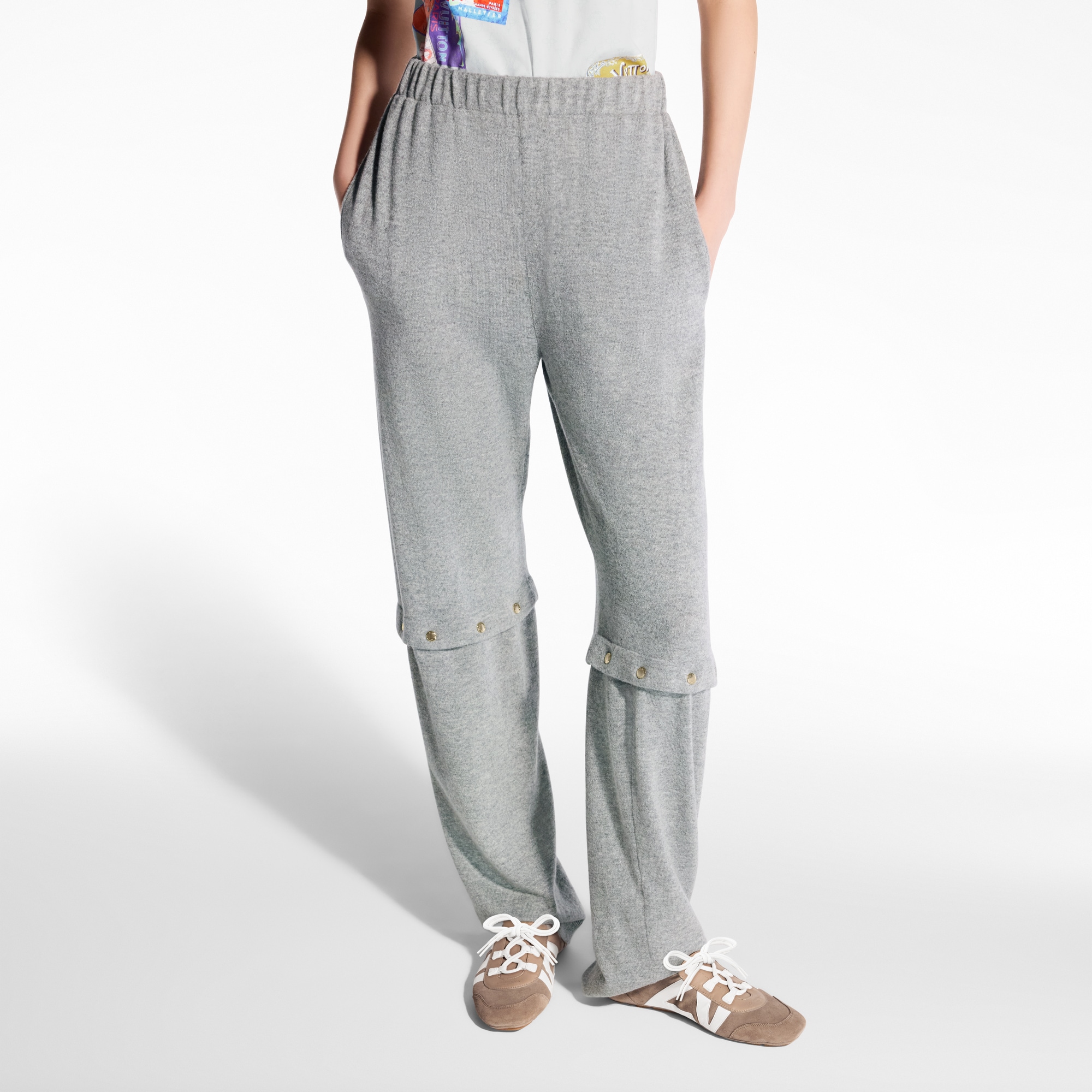  Ready-to-Wear Pants Snap Leg Knit Pants | Louis Vuitton ® (Product zoom)