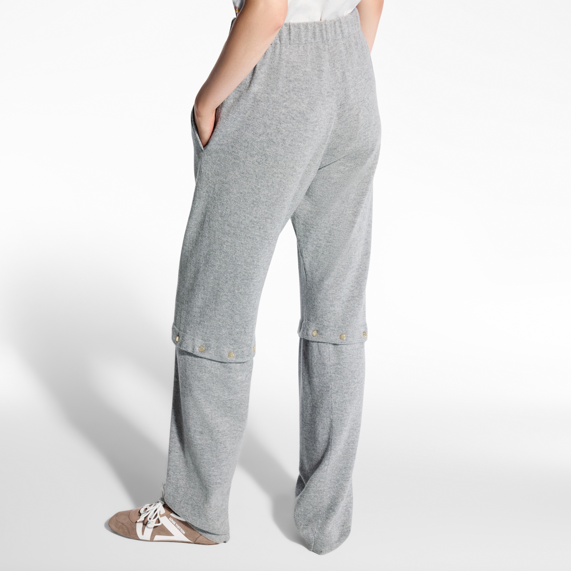 Ready-to-Wear Pants Snap Leg Knit Pants | Louis Vuitton ® (Product zoom)