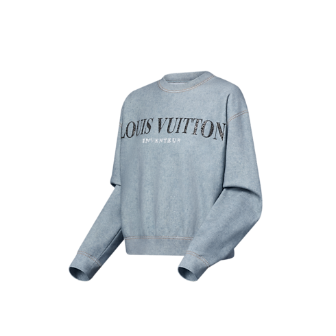 Ready-to-Wear Knitwear Sparkly Signature Sweater | Louis Vuitton ® (Product zoom)