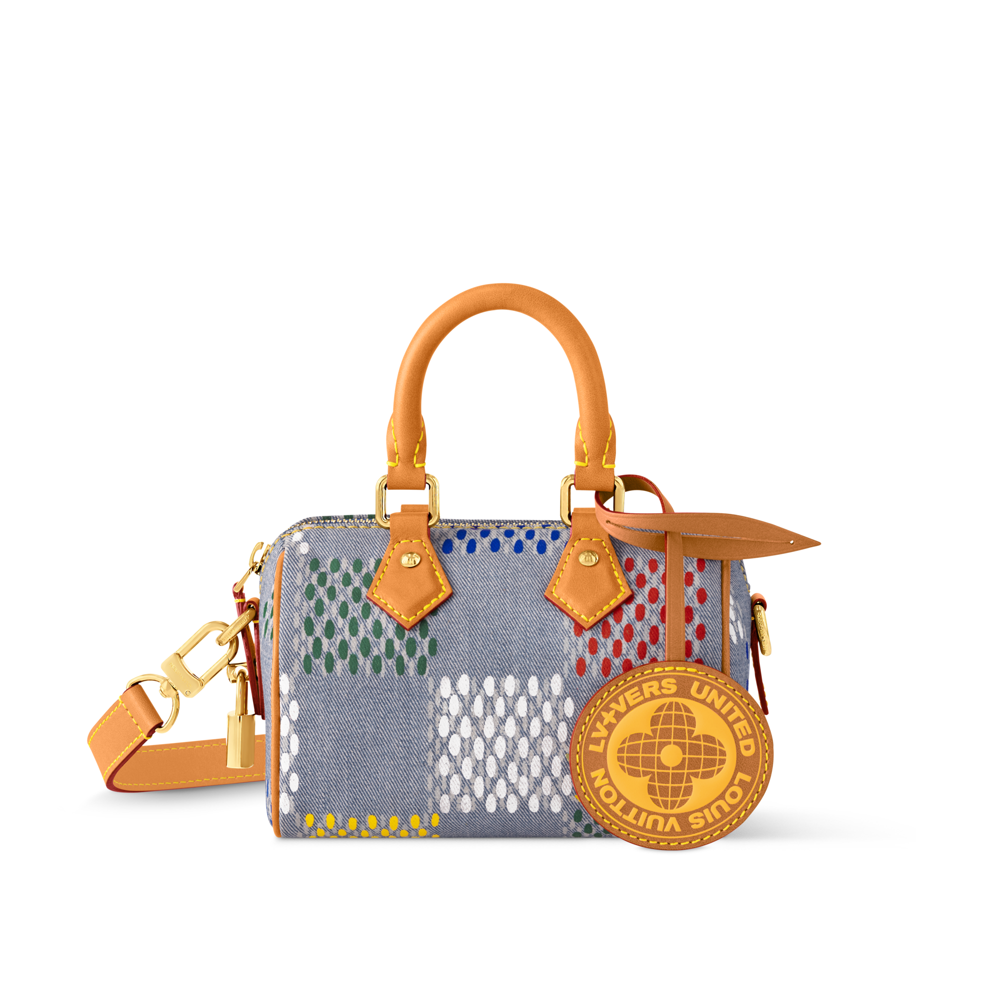Damier Other Small Leather Goods Mini Bags Speedy 18 Bandoulière | Louis Vuitton ® (Product zoom)