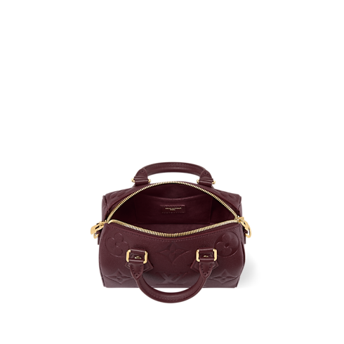 Monogram Empreinte Leather Handbags All Handbags Speedy Bandouliere 20 | Louis Vuitton ® (Product zoom)