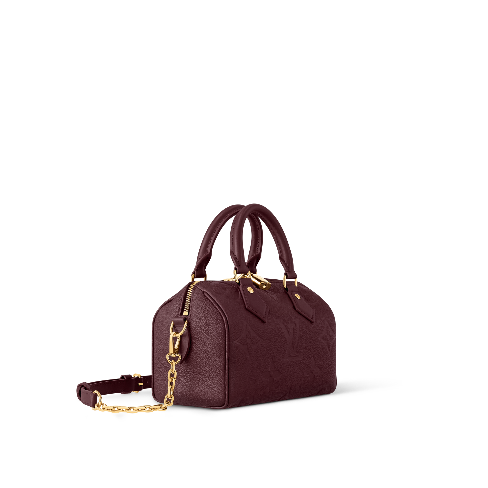 Monogram Empreinte Leather Handbags All Handbags Speedy Bandouliere 20 | Louis Vuitton ® (Product zoom)