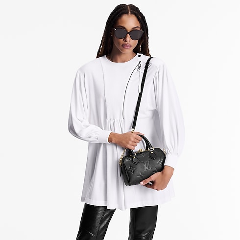 Monogram Empreinte Leather Handbags All Handbags Speedy Bandoulière 20 | Louis Vuitton ® (Product zoom)