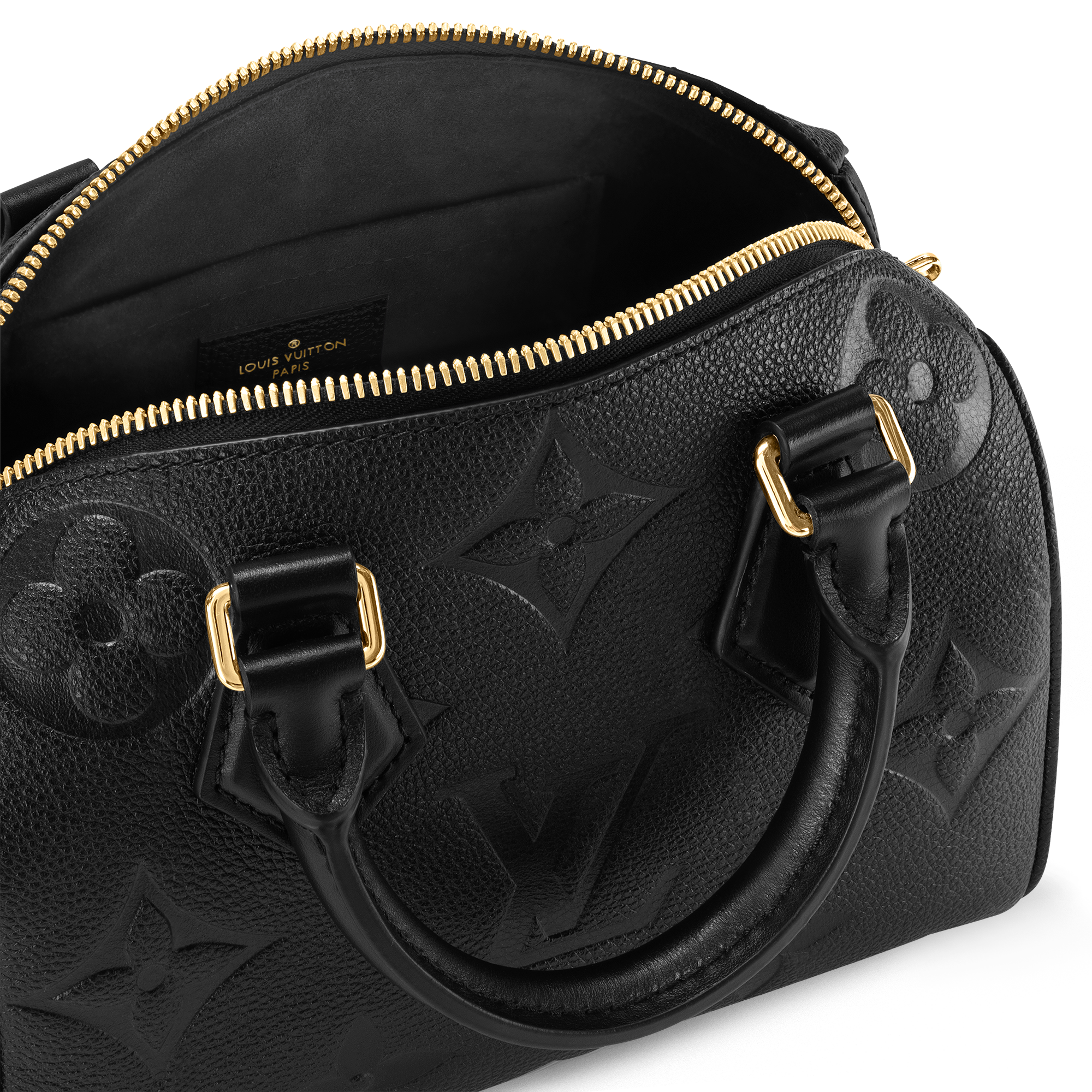 Monogram Empreinte Leather Handbags All Handbags Speedy Bandoulière 20 | Louis Vuitton ® (Product zoom)