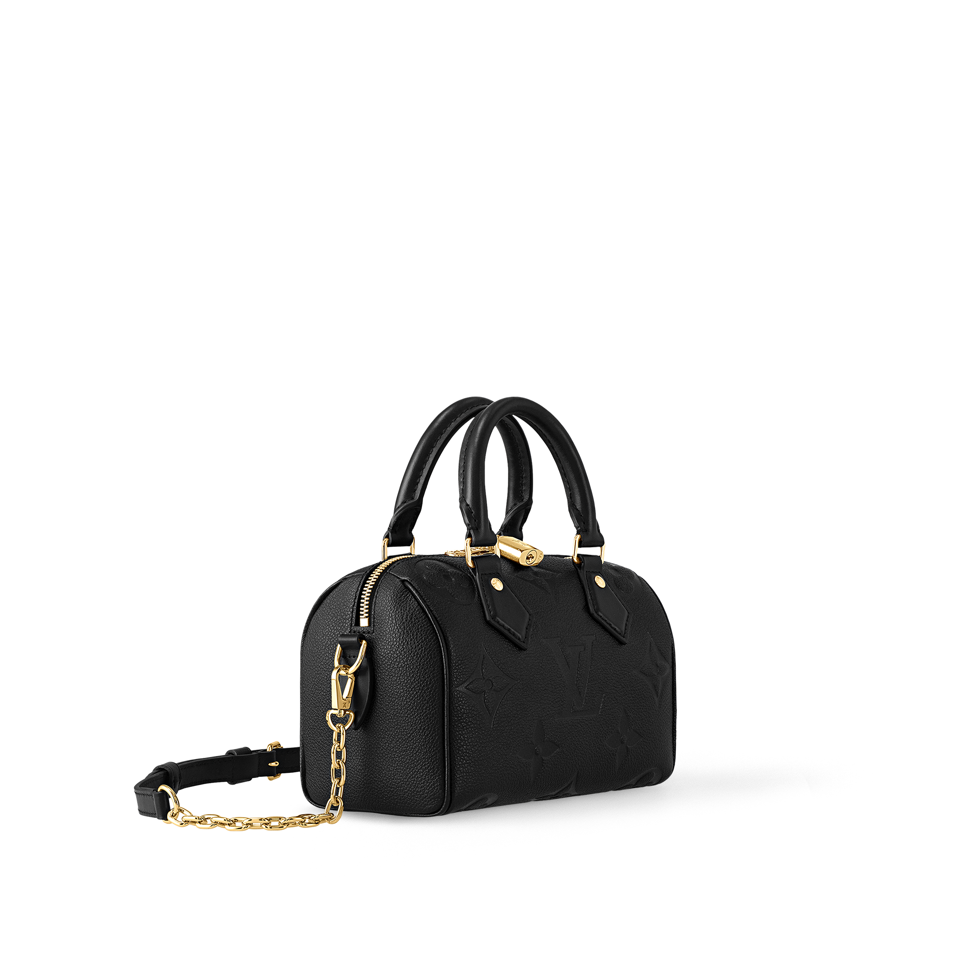 Monogram Empreinte Leather Handbags All Handbags Speedy Bandoulière 20 | Louis Vuitton ® (Product zoom)