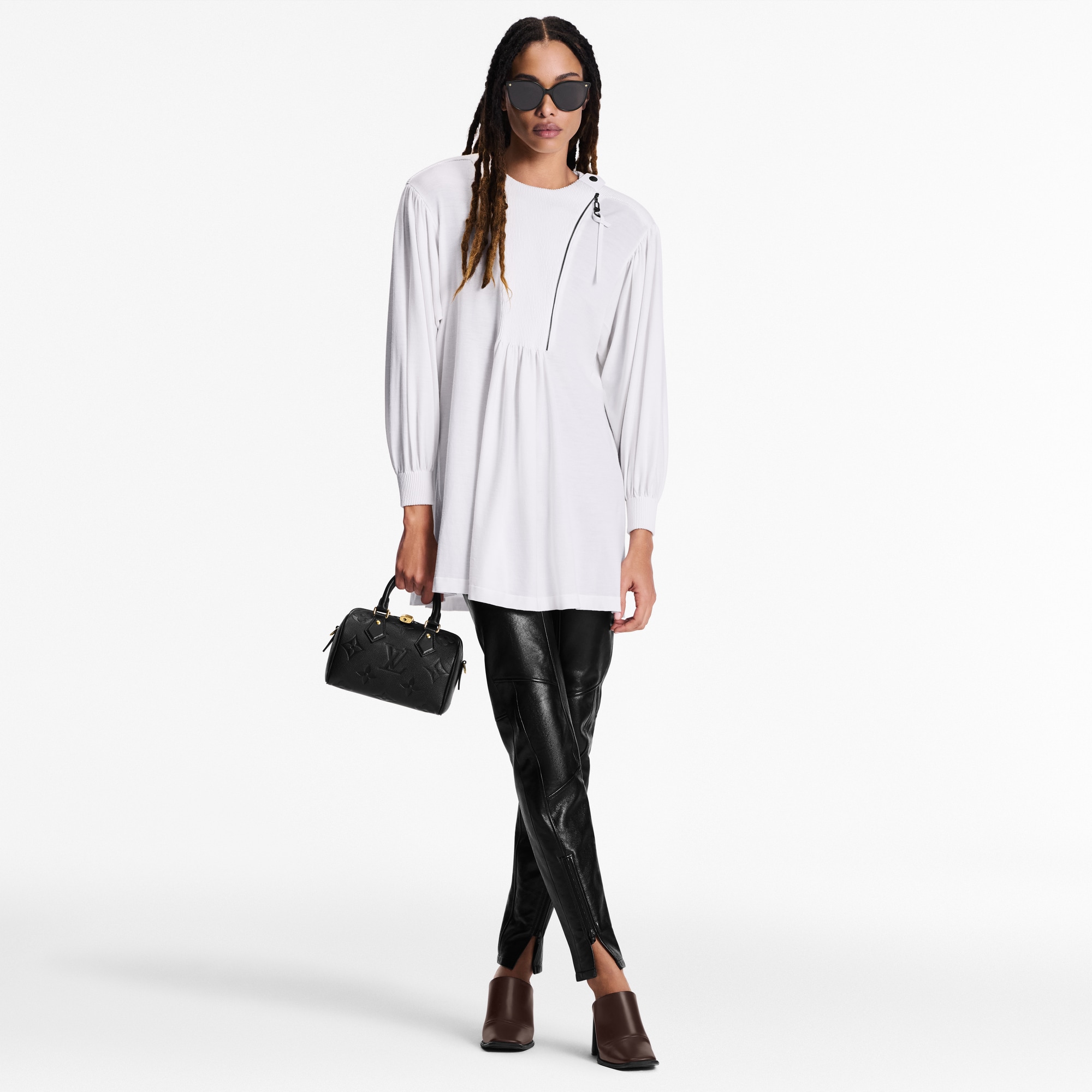 Monogram Empreinte Leather Handbags All Handbags Speedy Bandoulière 20 | Louis Vuitton ® (Product zoom)