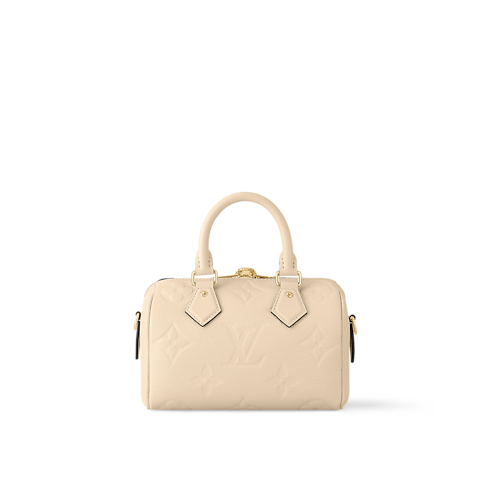 Monogram Empreinte Leather Handbags All Handbags Speedy Bandoulière 20 | Louis Vuitton ® (Product zoom)