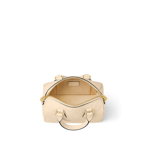 Monogram Empreinte Leather Handbags All Handbags Speedy Bandoulière 20 | Louis Vuitton ® (Product zoom)