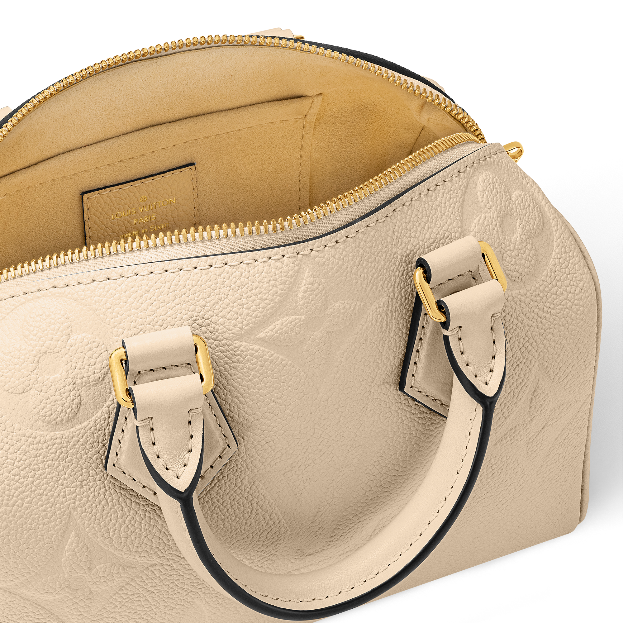 Monogram Empreinte Leather Handbags All Handbags Speedy Bandoulière 20 | Louis Vuitton ® (Product zoom)