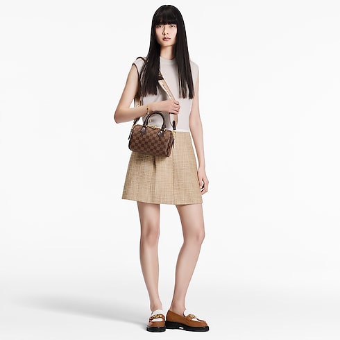 Damier Ebene Handbags All Handbags Speedy Bandoulière 20 | Louis Vuitton ® (Product zoom)