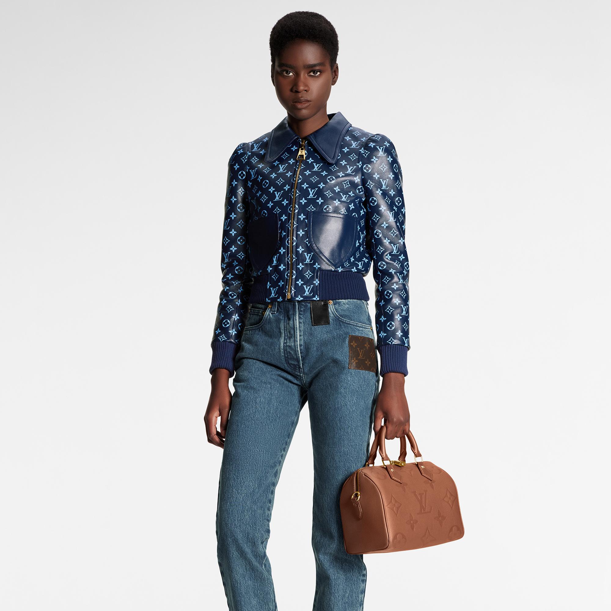 Monogram Empreinte Leather Handbags All Handbags Speedy Bandoulière 25 | Louis Vuitton ® (Product zoom)