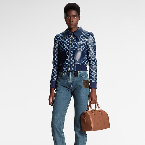 Monogram Empreinte Leather Handbags All Handbags Speedy Bandoulière 25 | Louis Vuitton ® (Product zoom)