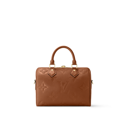 Monogram Empreinte Leather Handbags All Handbags Speedy Bandoulière 25 | Louis Vuitton ® (Product zoom)