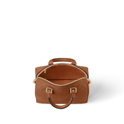 Monogram Empreinte Leather Handbags All Handbags Speedy Bandoulière 25 | Louis Vuitton ® (Product zoom)