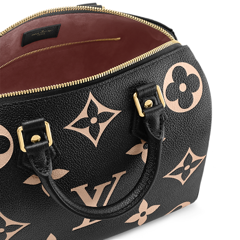 Bicolor Monogram Empreinte Leather Handbags All Handbags Speedy Bandoulière 25 | Louis Vuitton ® (Product zoom)