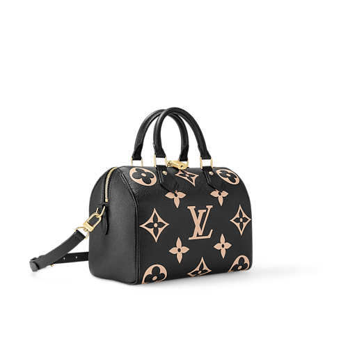 Bicolor Monogram Empreinte Leather Handbags All Handbags Speedy Bandoulière 25 | Louis Vuitton ® (Product zoom)