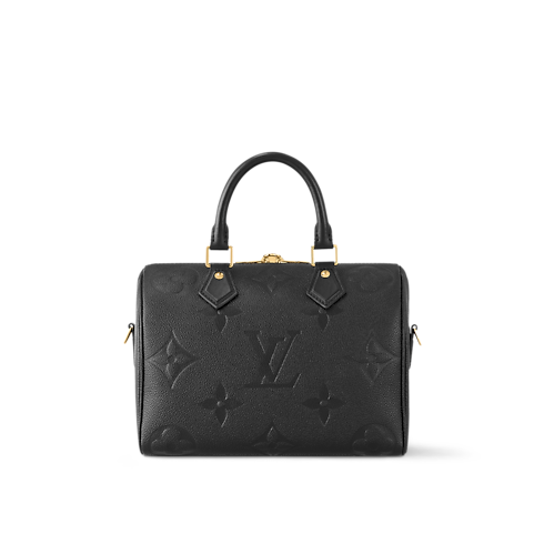 Monogram Empreinte Leather Handbags All Handbags Speedy Bandoulière 25 | Louis Vuitton ® (Product zoom)