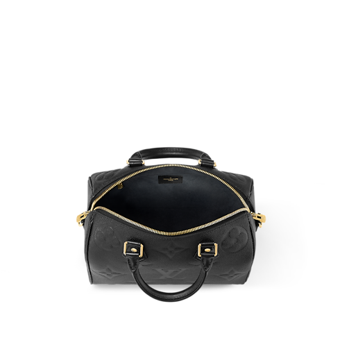 Monogram Empreinte Leather Handbags All Handbags Speedy Bandoulière 25 | Louis Vuitton ® (Product zoom)